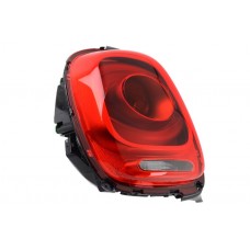 Mini Hatchback 2019-2025 Union Jack Smoked/Red LED Rear Light Unit Passenger Side